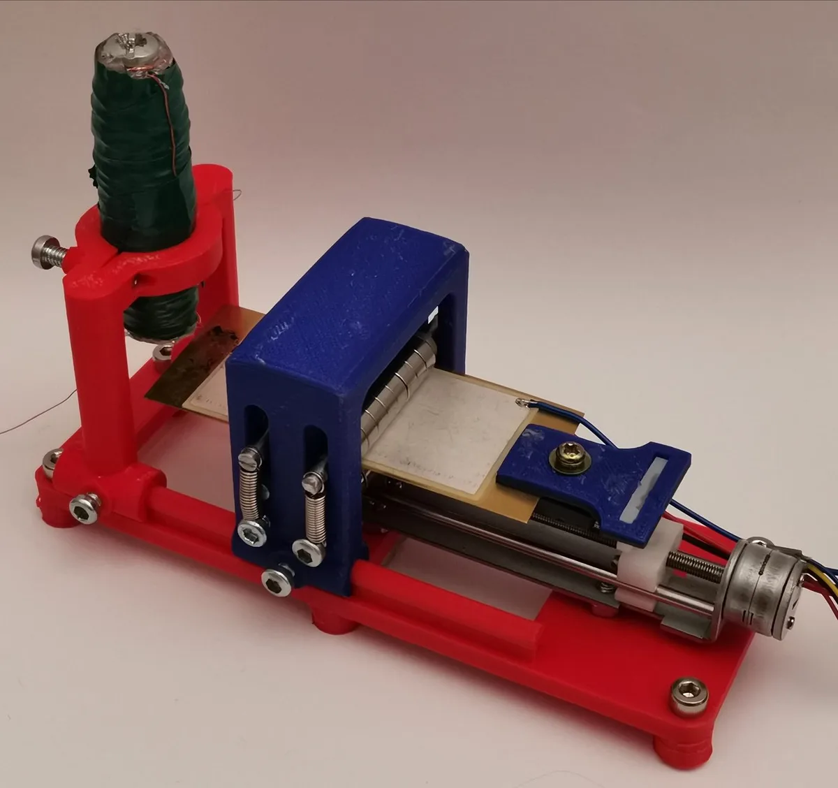 Final 3D-printed prototype of the piezoelectric harvester